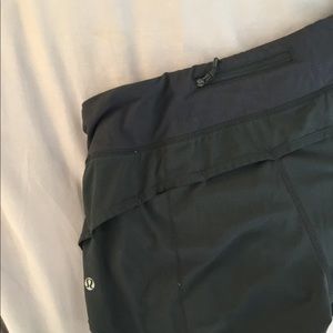 Lulumeon black athletic shorts